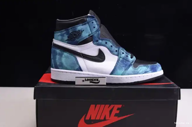Reps TB Air High Tie-Dye OG Jordan 1 CD0461-100 0421